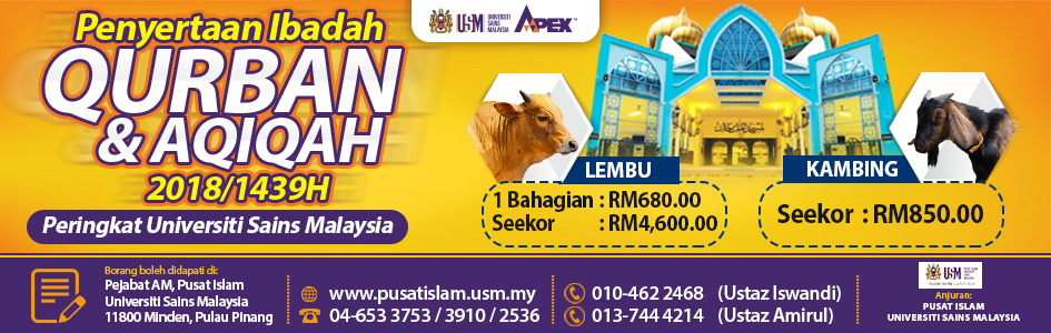 PENYERTAAN IBADAH QURBAN 1439